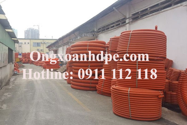 Sản xuất ống xoắn HDPE tại Quảng Ninh